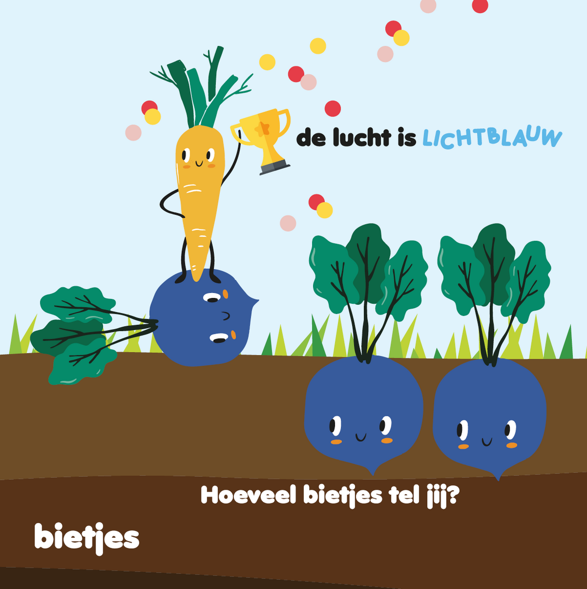 Leer groentes met meneer Wortel