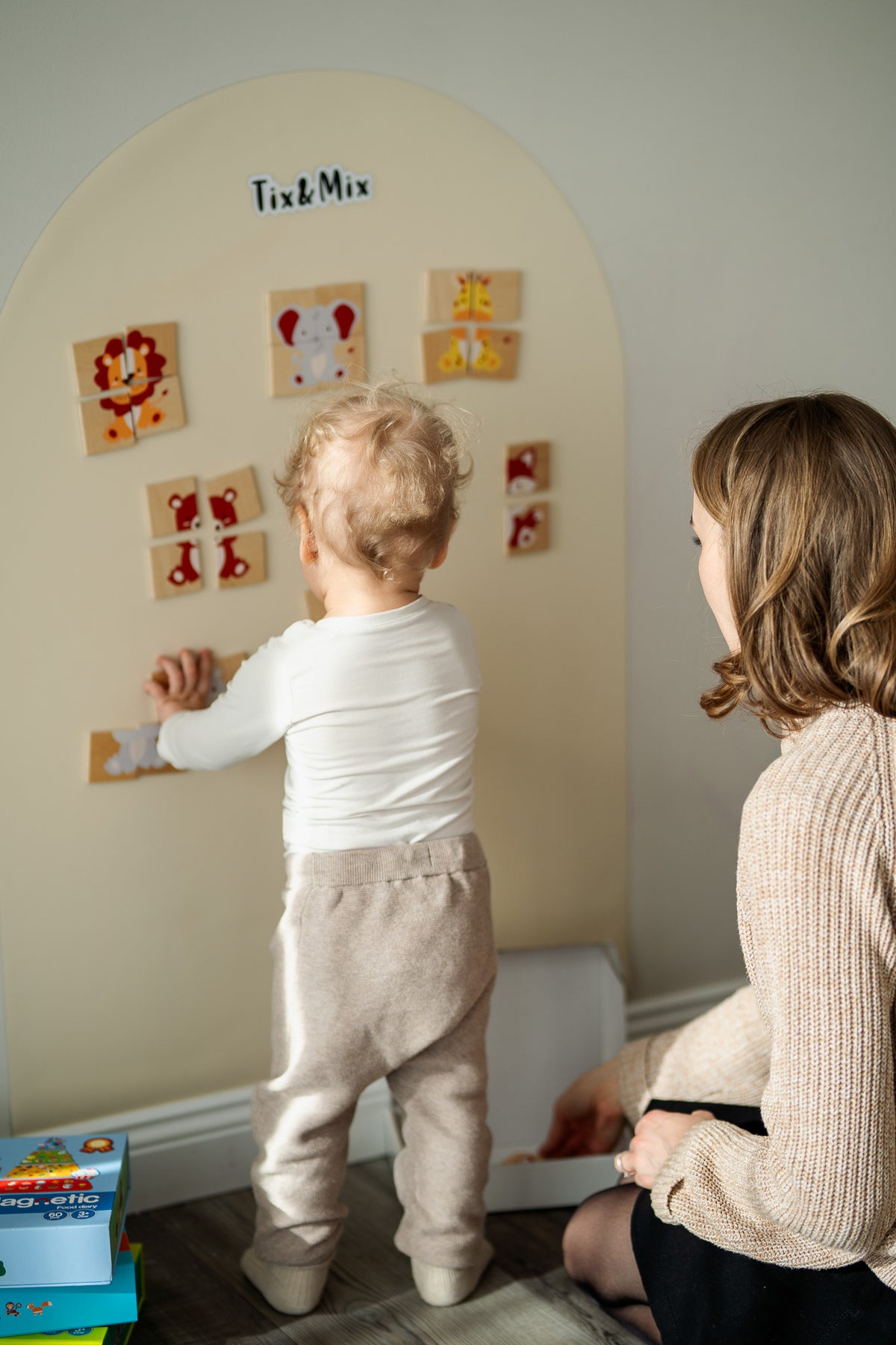 Magnetische puzzels dieren - Tix&Mix