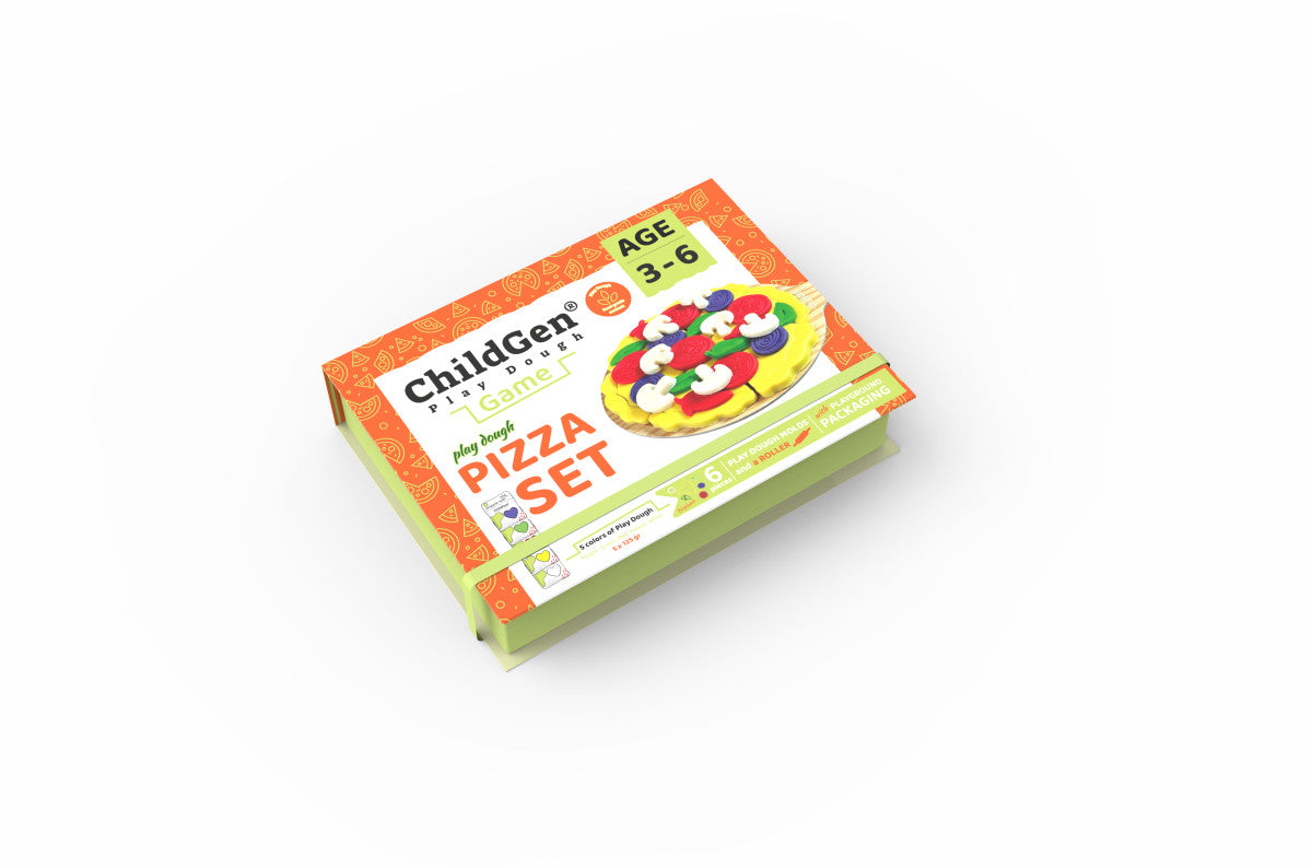 Childgen - play dough games - pizza set