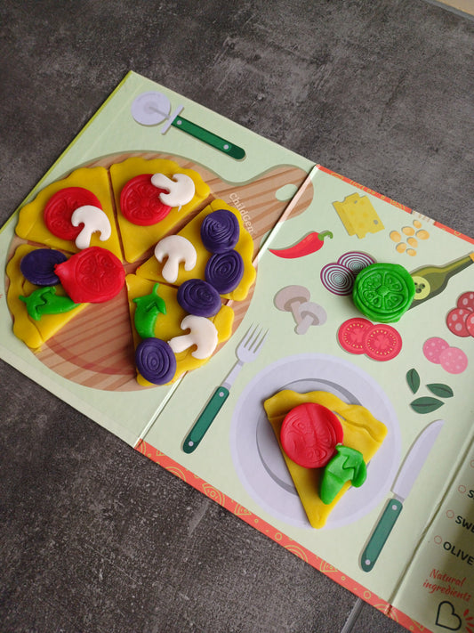 Childgen - play dough games - pizza set