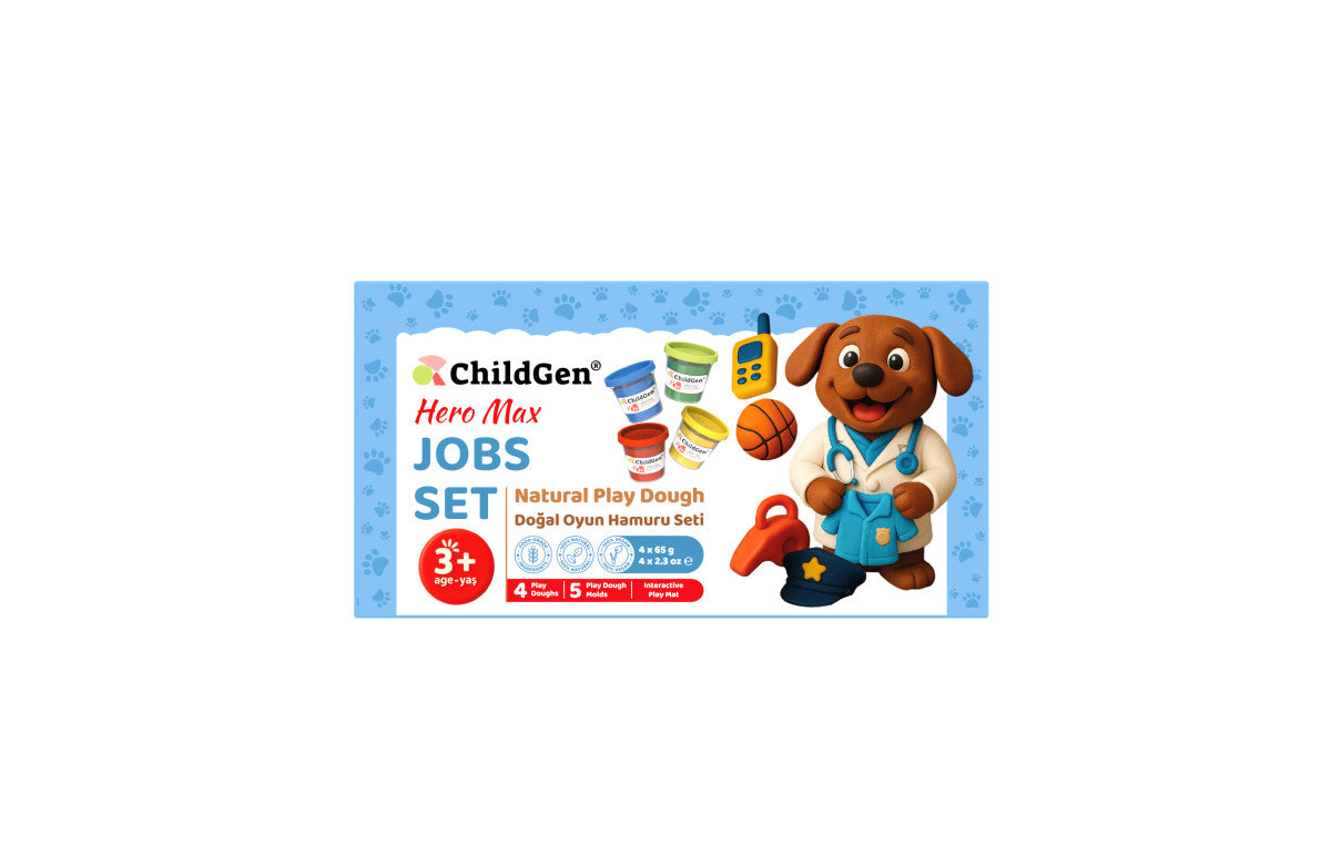 Childgen - play dough paw pals - job set