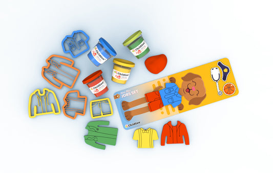Childgen - play dough paw pals - job set
