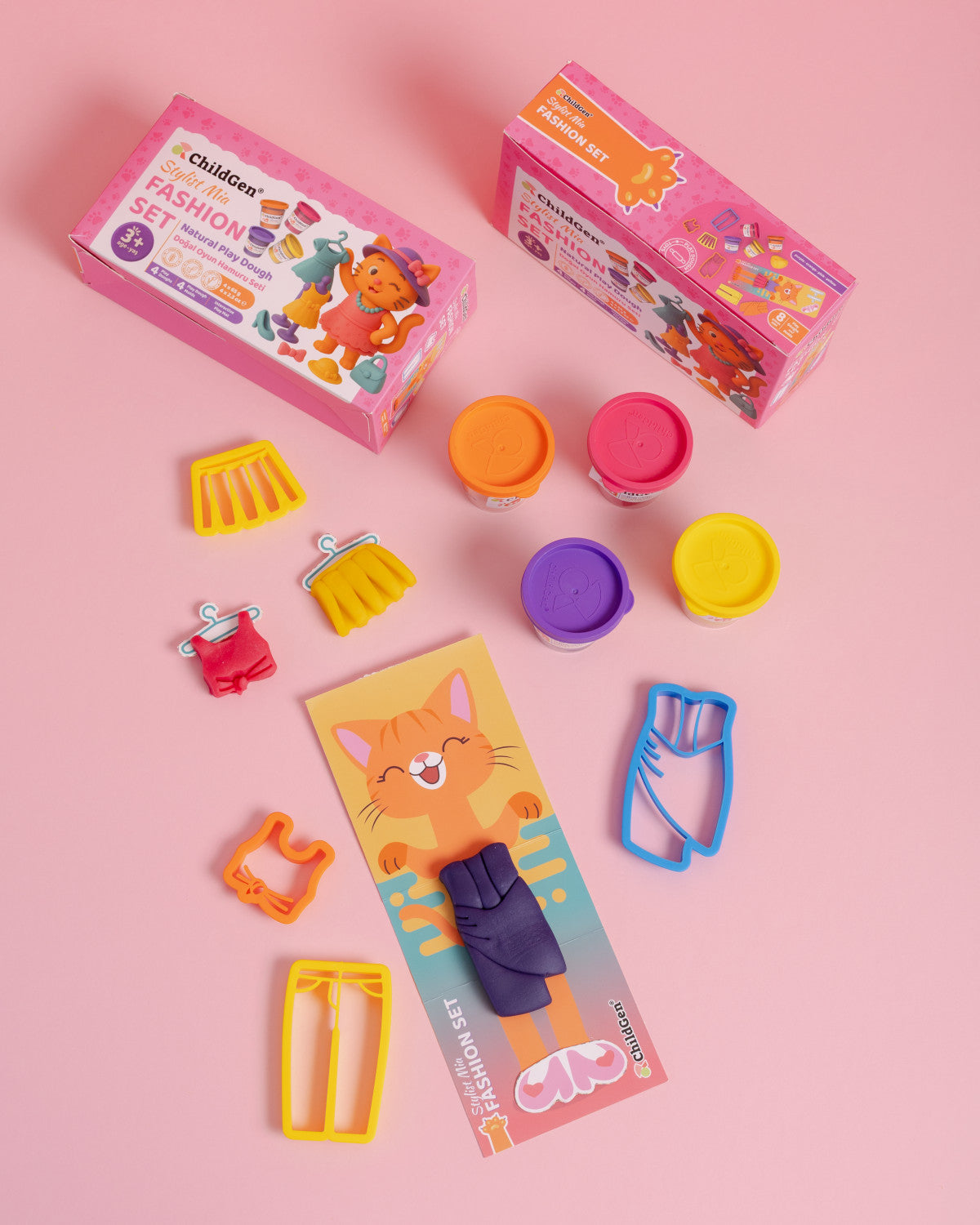 Childgen - play dough paw pals - fashion set