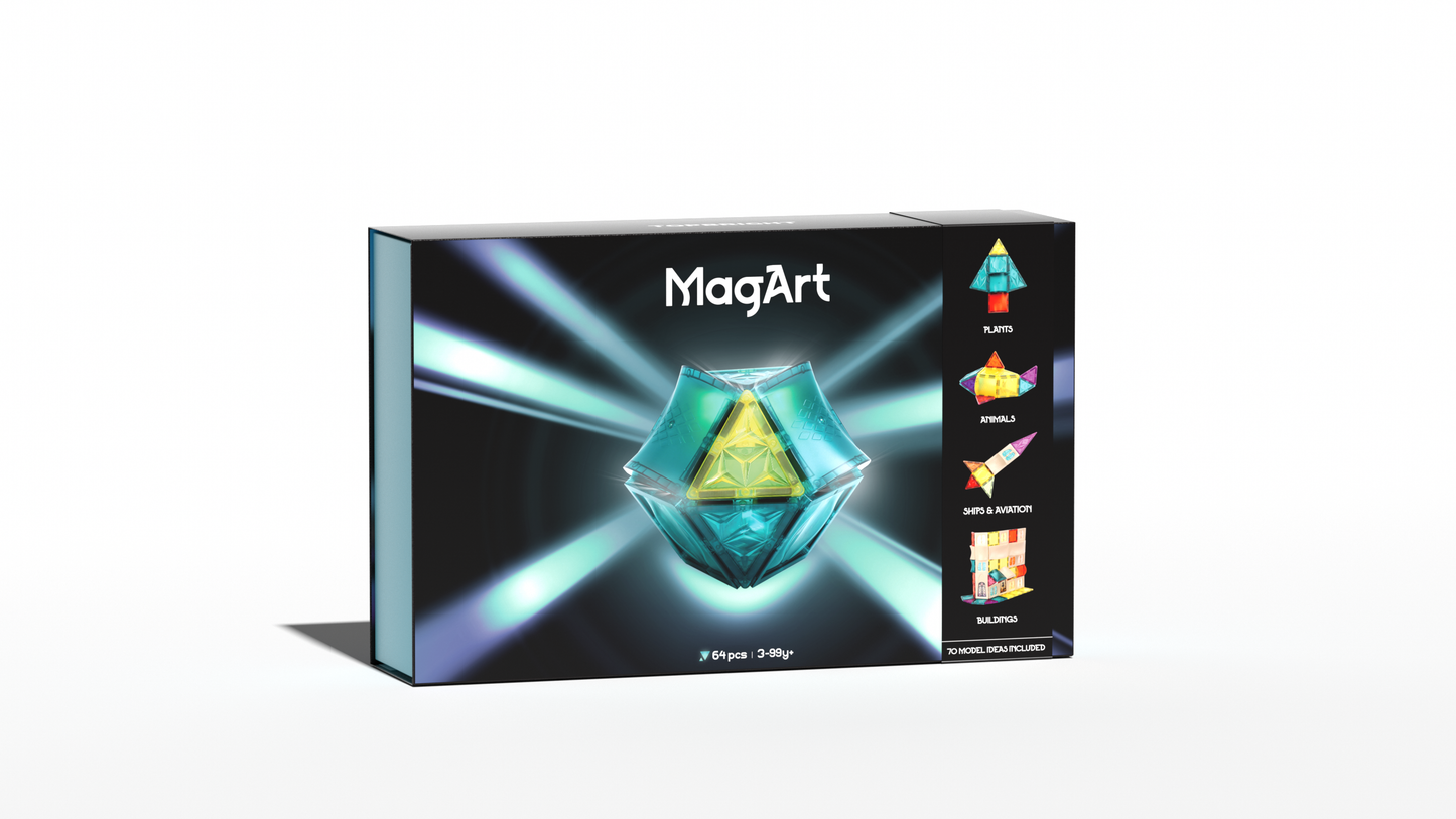 MagArt 64 pcs - Topbright