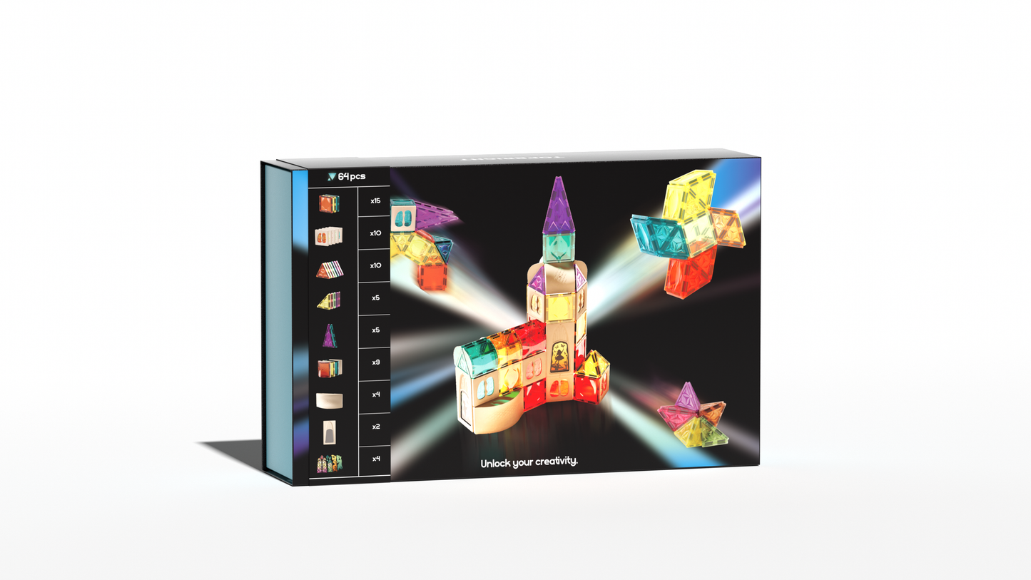 MagArt 64 pcs - Topbright
