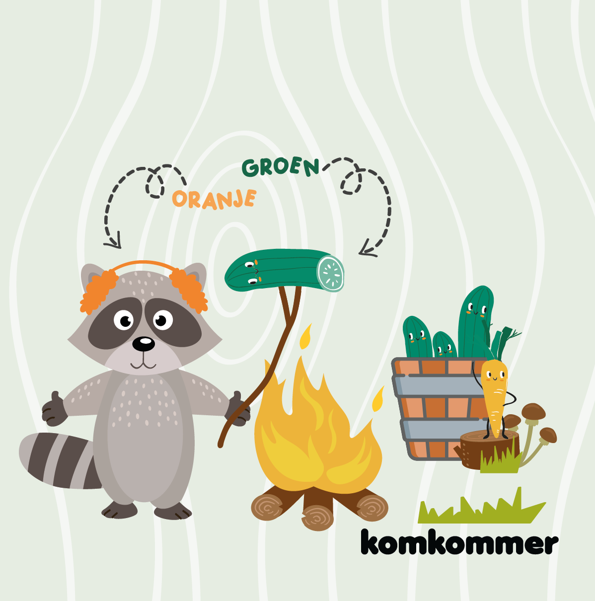 Leer groentes met meneer Wortel