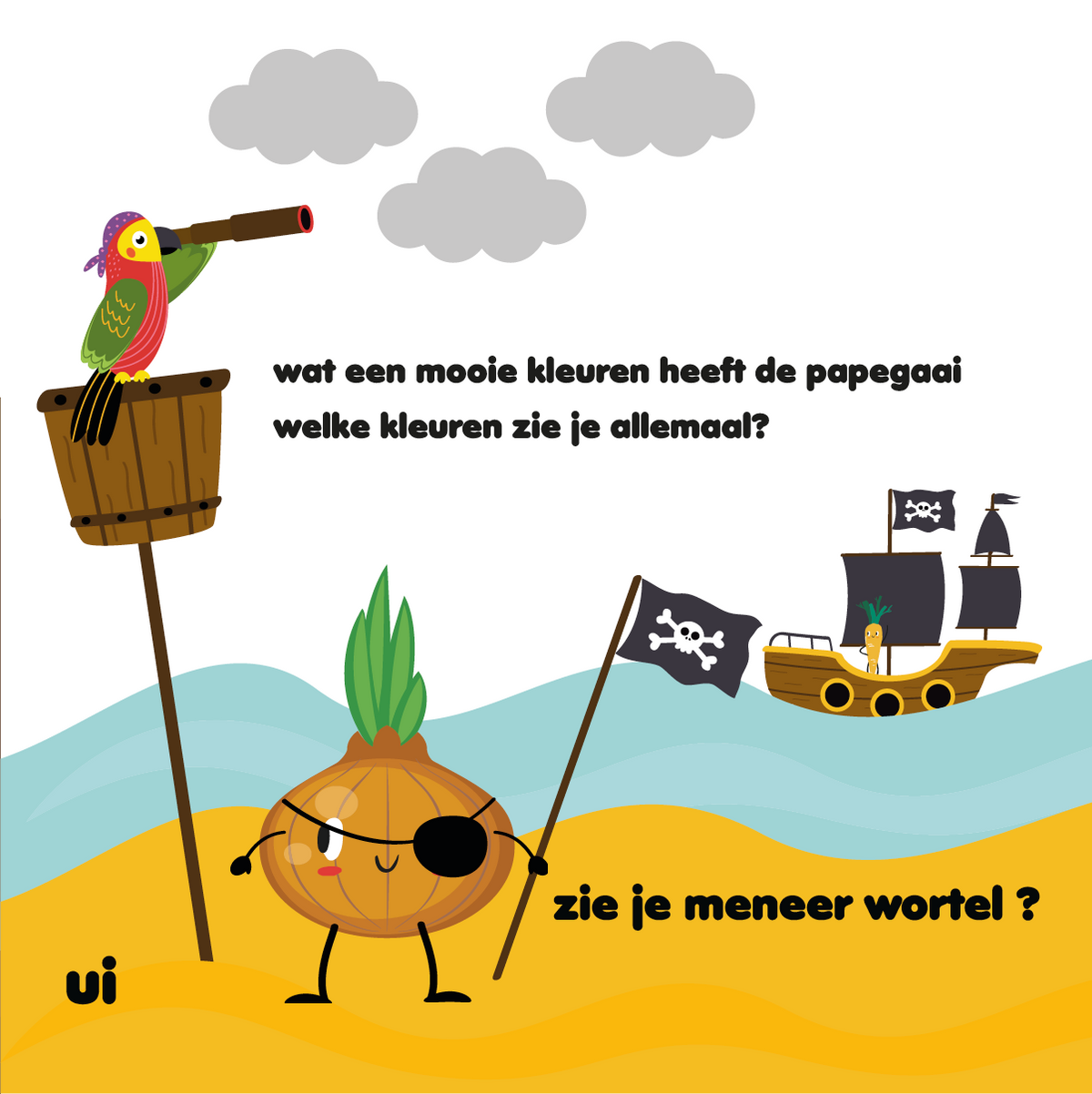 Leer groentes met meneer Wortel