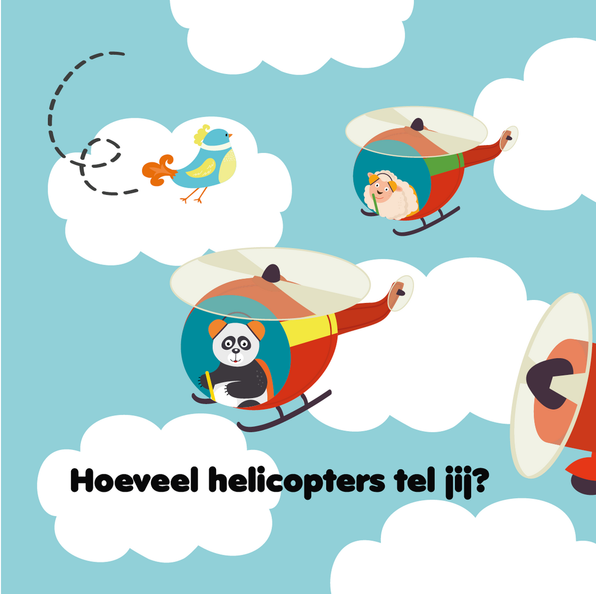 Op weg met vogeltje Toet