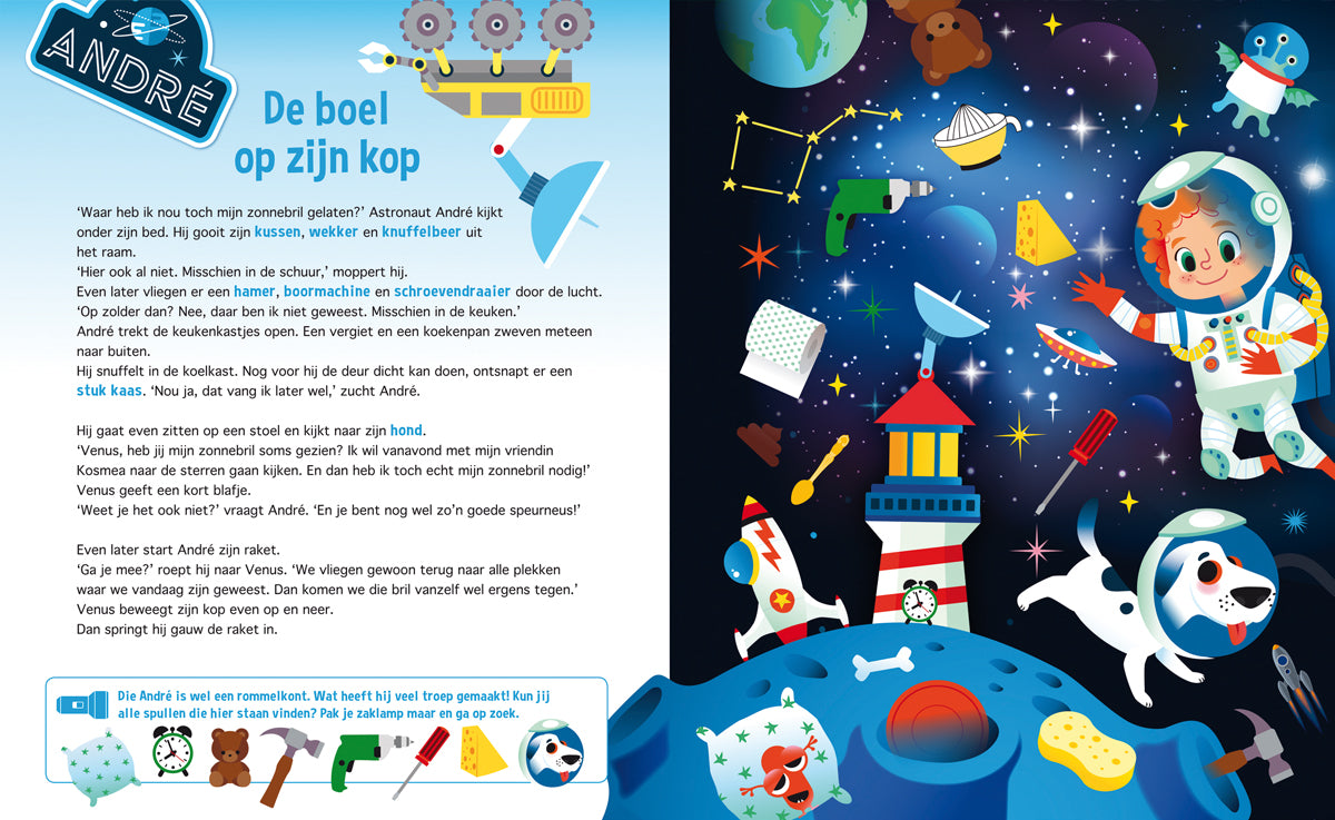 Speuren in de ruimte