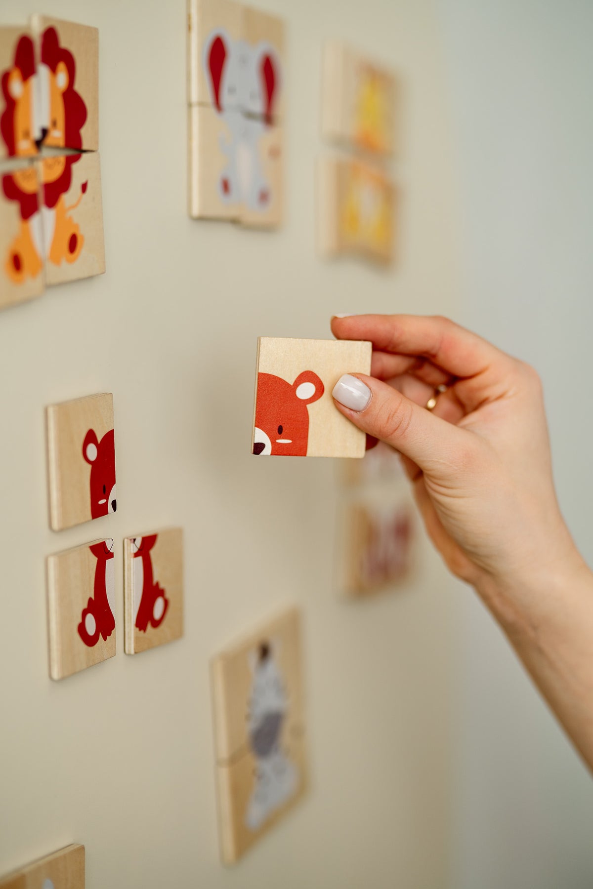 Magnetische puzzels dieren - Tix&Mix