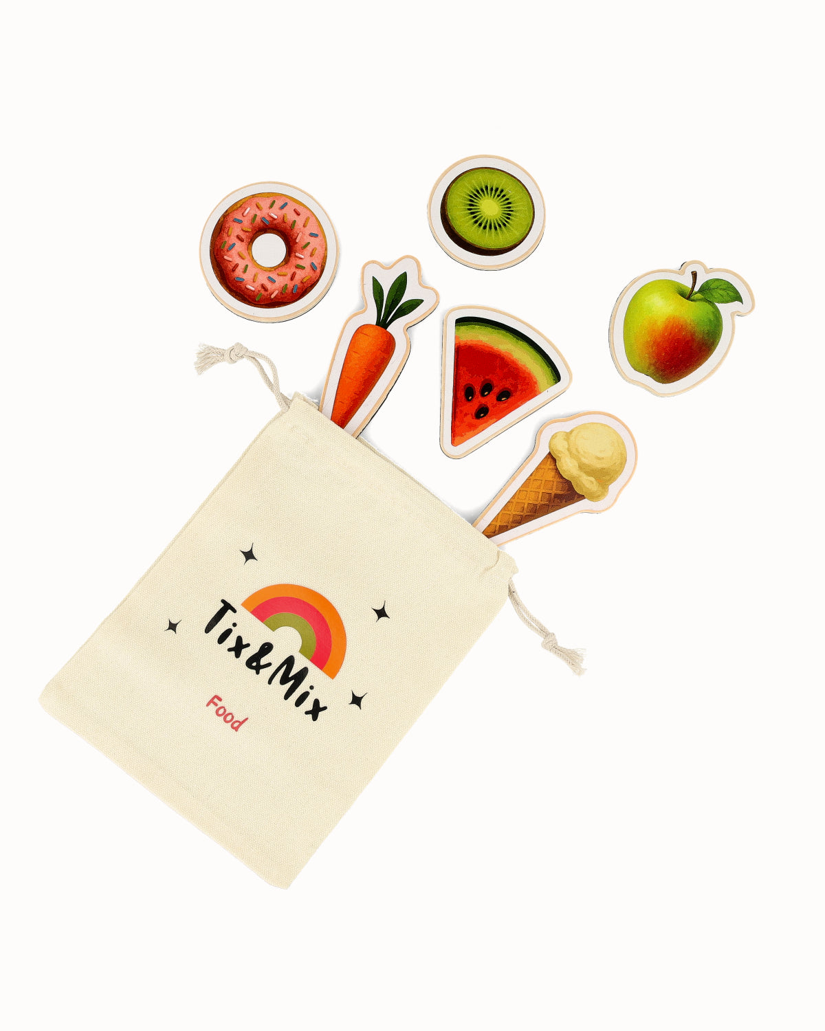 Magnetische speelset - eten