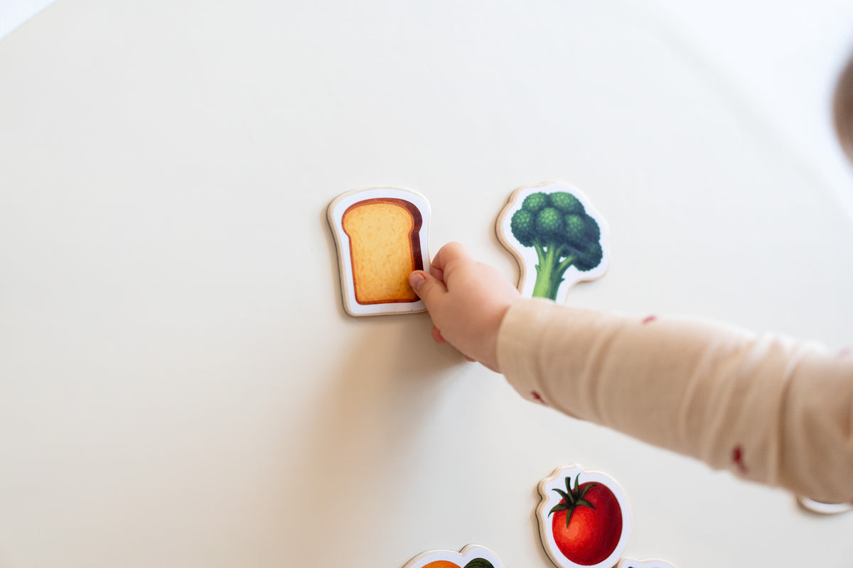 Magnetische speelset - eten
