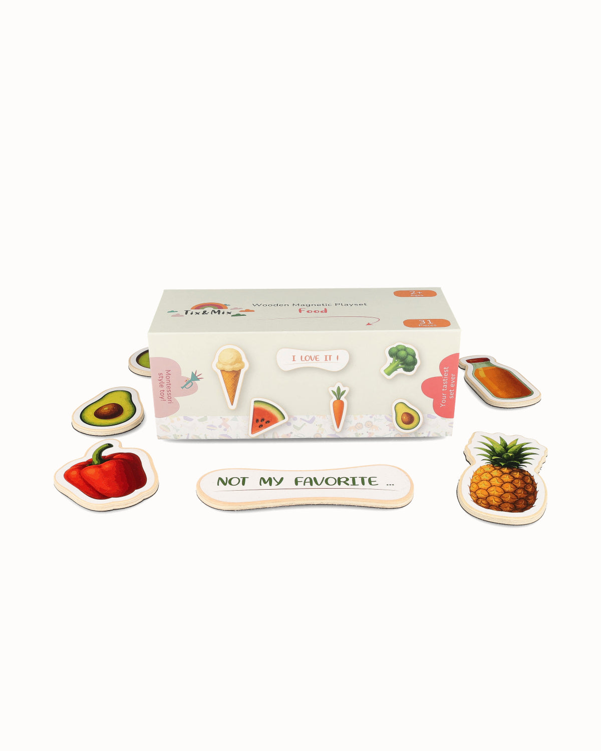 Magnetische speelset - eten