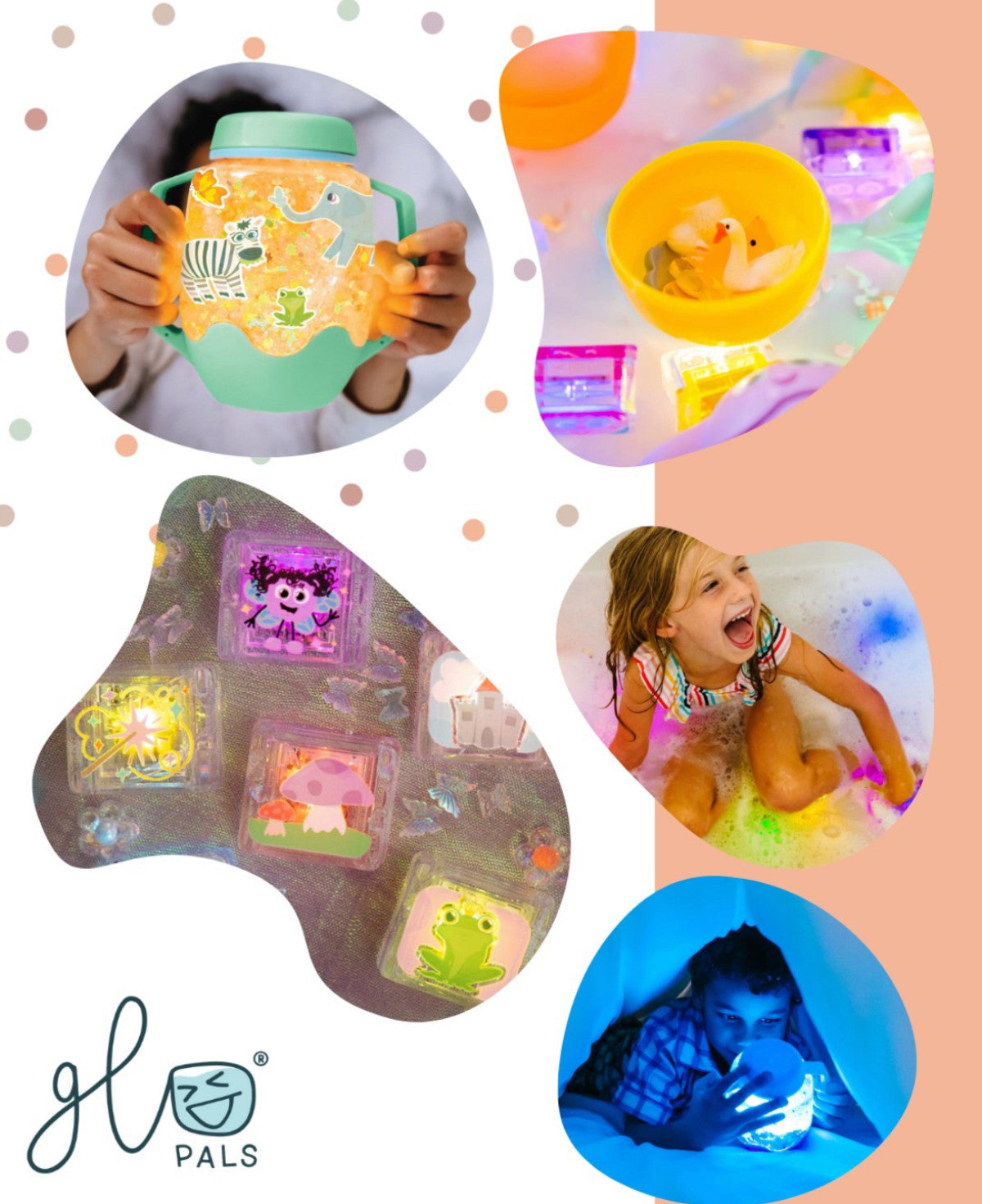 Glo Pals - DIY sensory jar - thema zoo